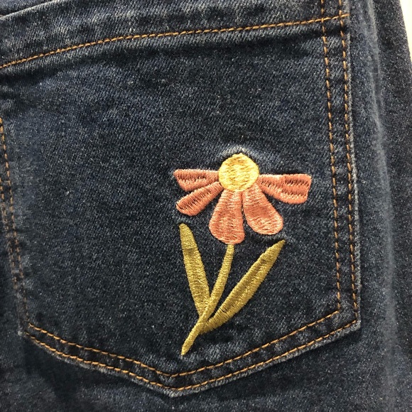 Princess Highway Floral Embroidered Denim Jeans 14 New ⭐️ - Picture 5 of 10